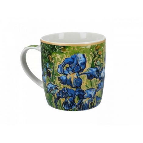 Kubek w puszce Carmani 420ml - V. van Gogh, Irysy - 2